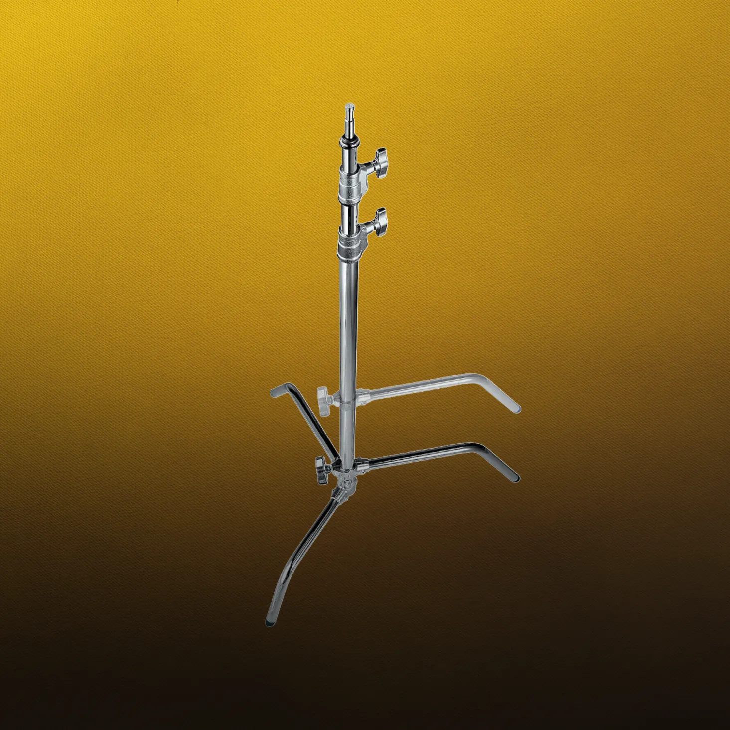 C-Stand 18 Sliding Leg Chrome Finish Version