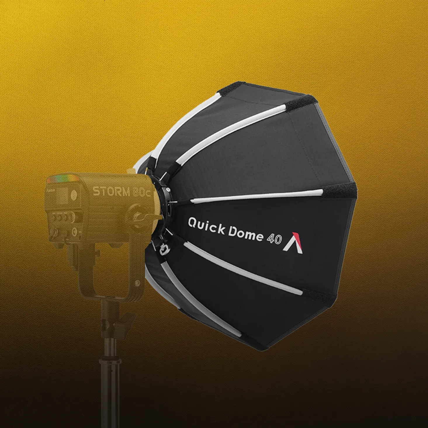 Aputure Quick Dome 40 kruhový softbox s Mini ProLock