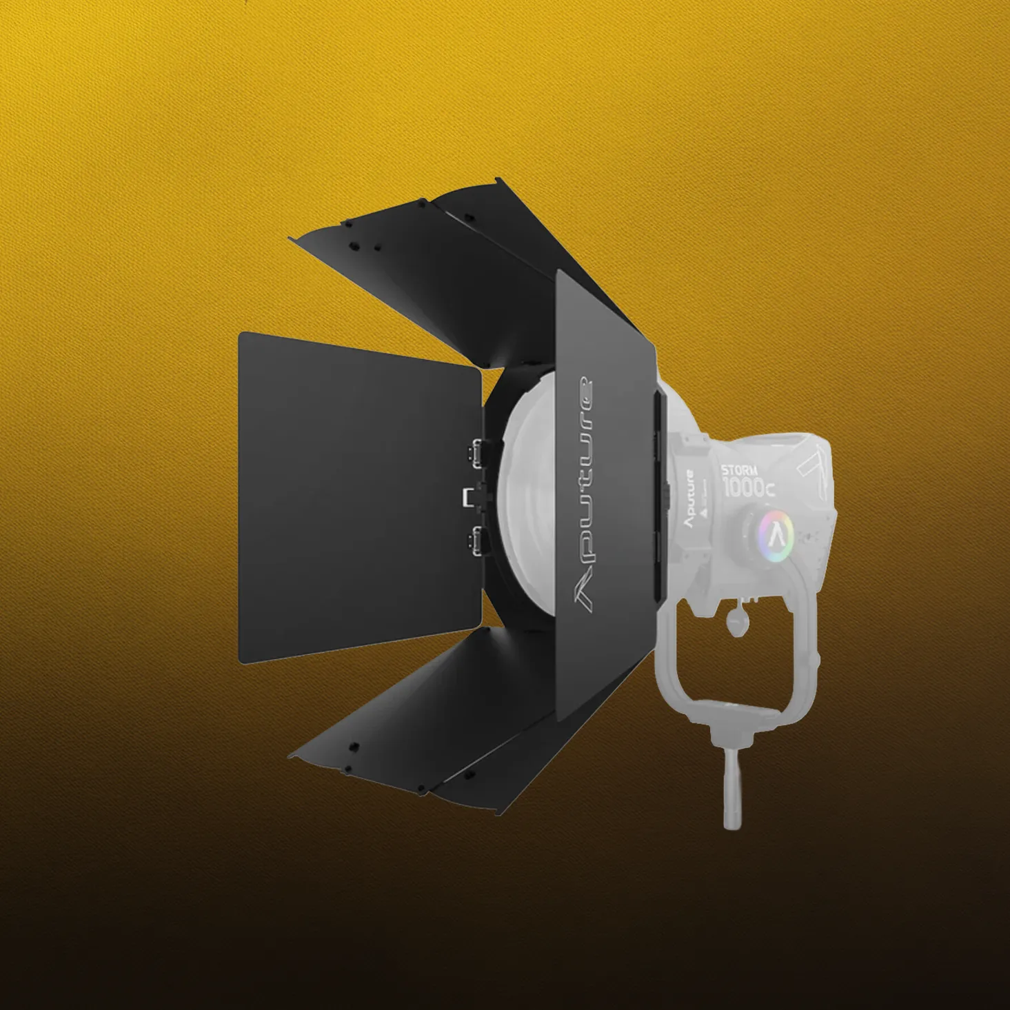 Aputure CF12 Compact Fresnel + Aputure CF12 Barn doors