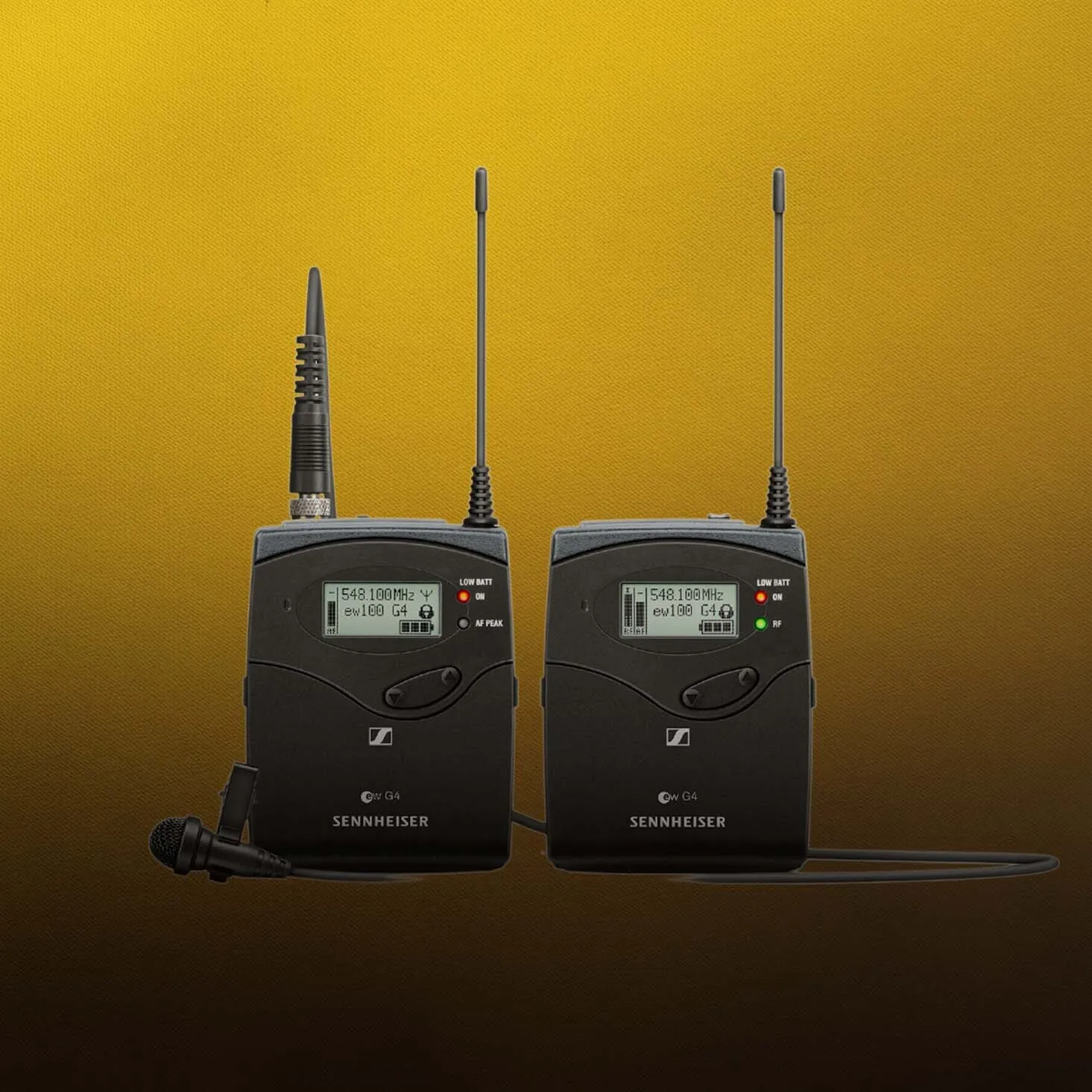 Set Sennheiser beltpack G4 100 RX + TX + ME2