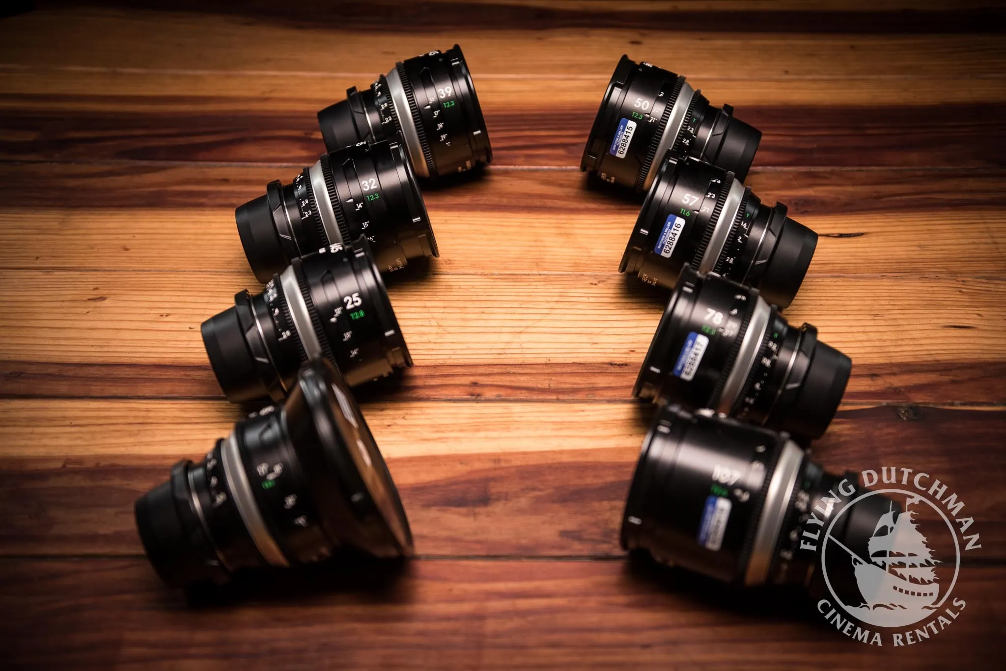 Mamiya 645 Sekor-C (8) Lens Set (TLS Rehoused)