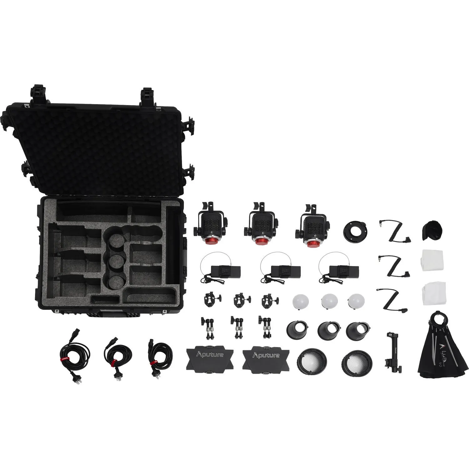 Aputure Storm 80c LED Monolight 3-Light Kit