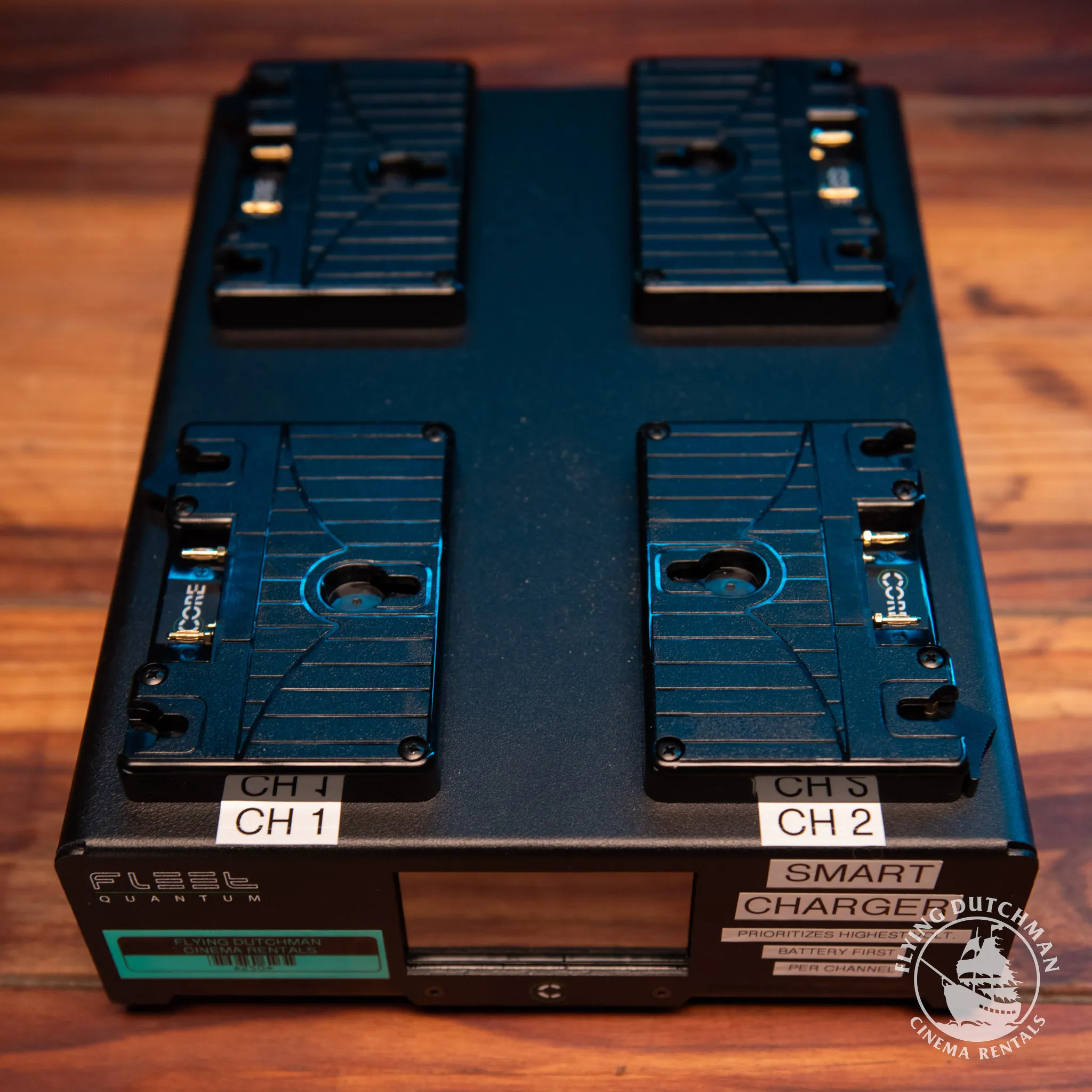 4-Position Gold Mount Charger (CORE SWX FLEET QUANTUM)