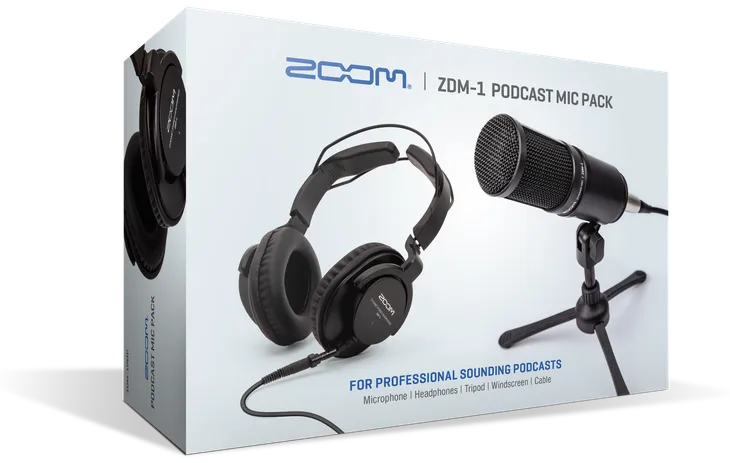 Zoom ZDM-1 Podcast Mic Pack