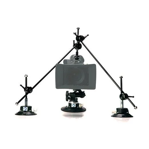 Car Camera Mount - 6" Suction Cup Bundle