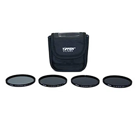 Tiffen 82mm Threaded ND Filter Set w/ Belt Filter Pouch