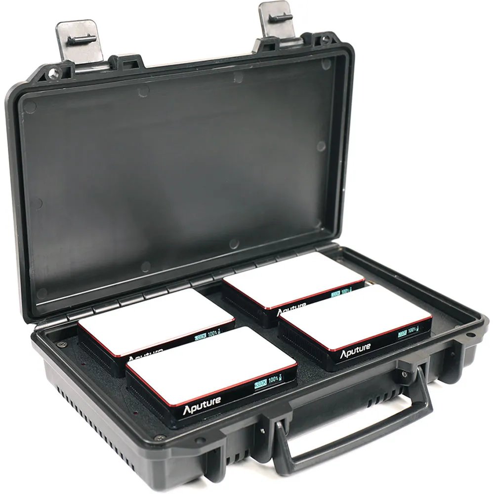 Aputure MC 4-Light Kit w/ wireless charging case