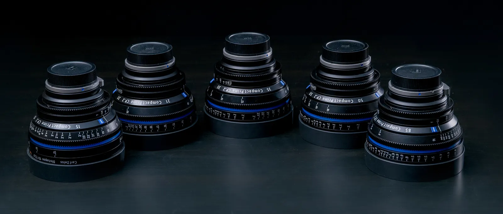 Zeiss Compact Prime CP.2 Lens Set (21, 35, 50, 85) - EF
