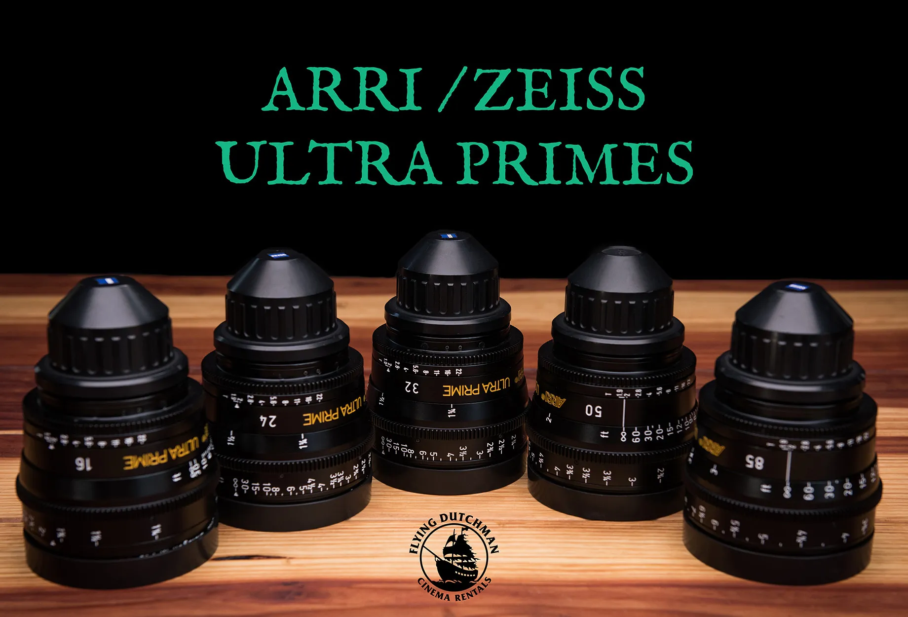 Arri / Zeiss Ultra Prime Lens Set 