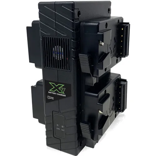 Core Compact Quad Micro Battery Fast Charger (V-Mount)