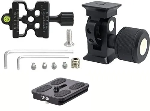 Deesmond DMH-2 & 50mm DAC-X1 Clamp Tripod Head