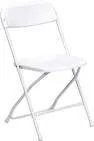 white foldable Chair