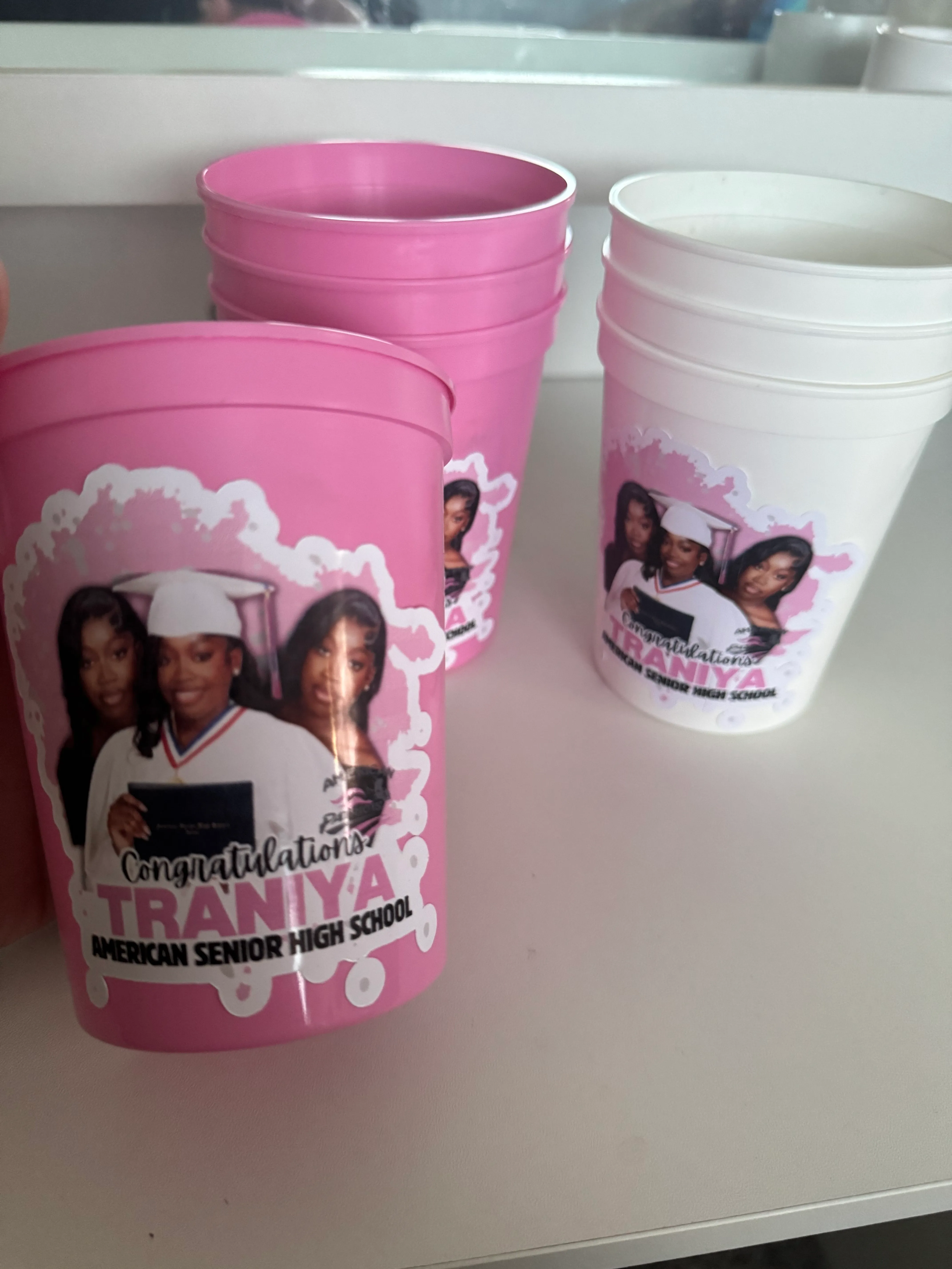 Custom Stadium Cups - 6 Count