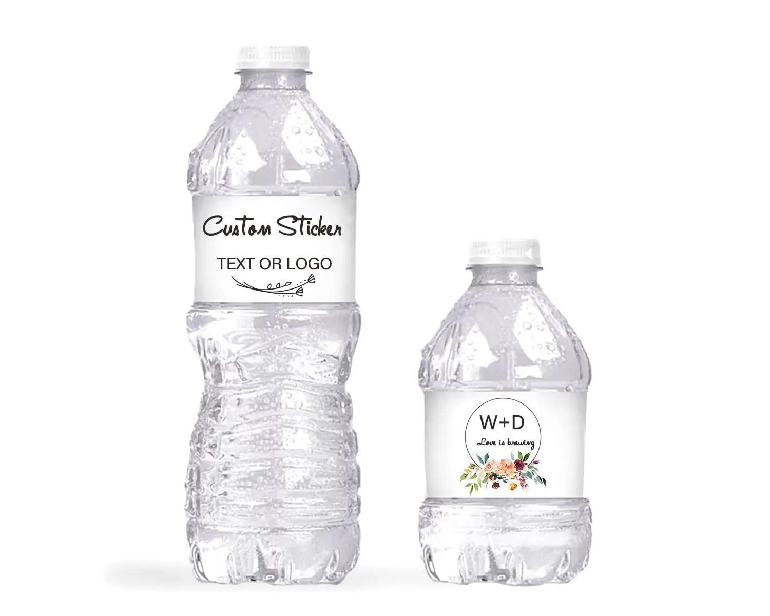 Custom water bottles