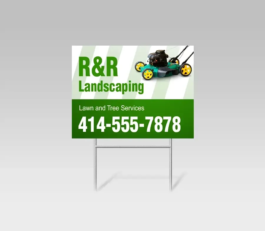 Custom Yard Sign