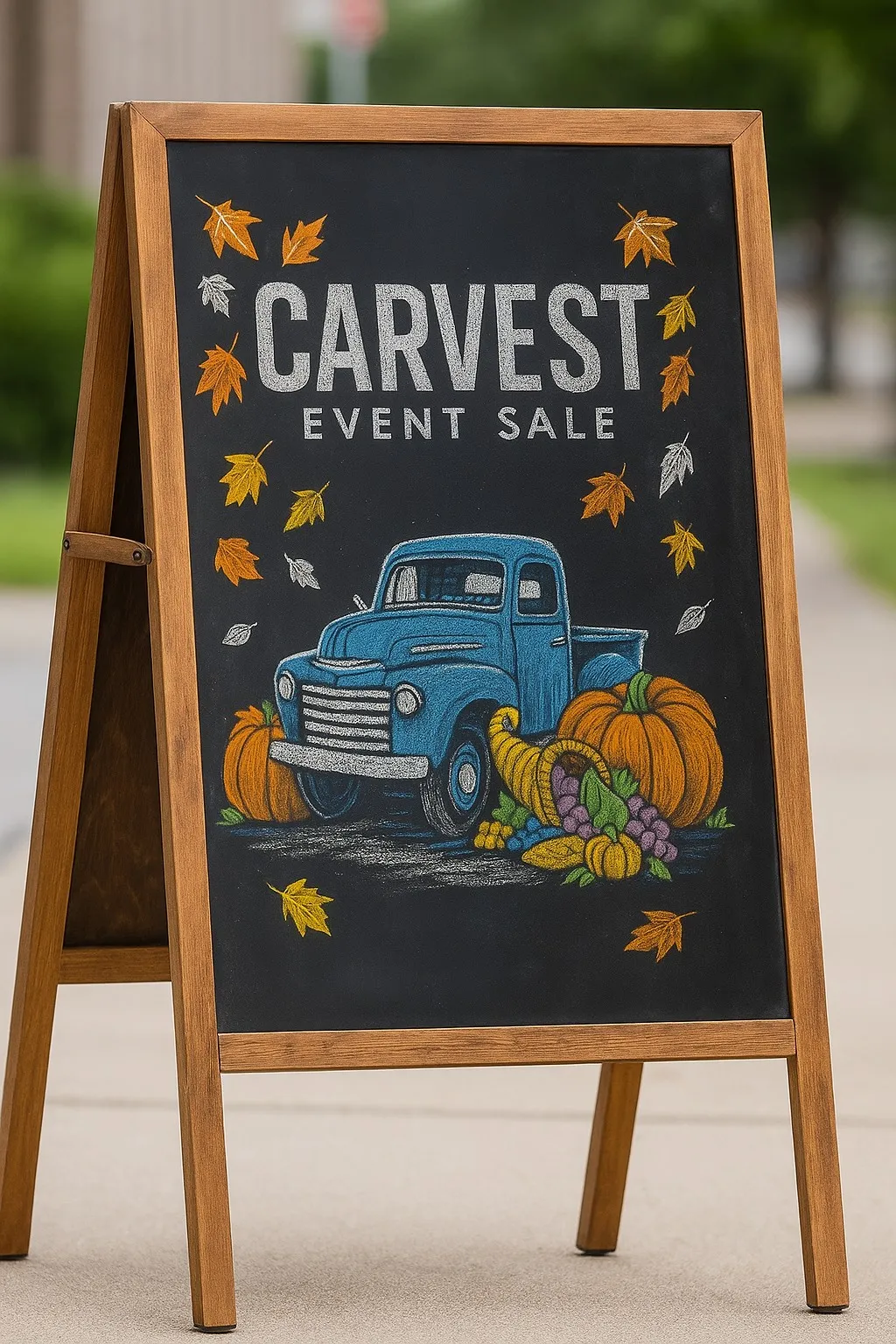 Custom Chalk Board Design