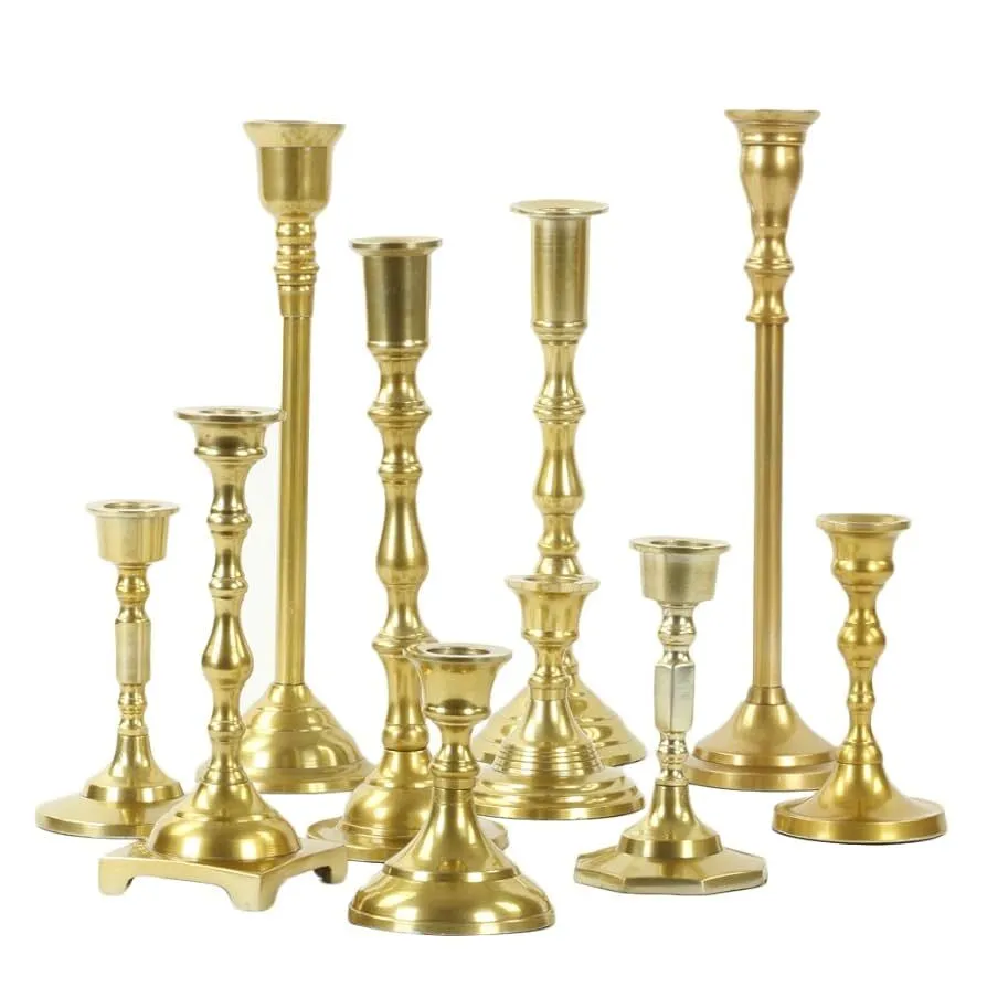 Brass Candlesticks- Assorted