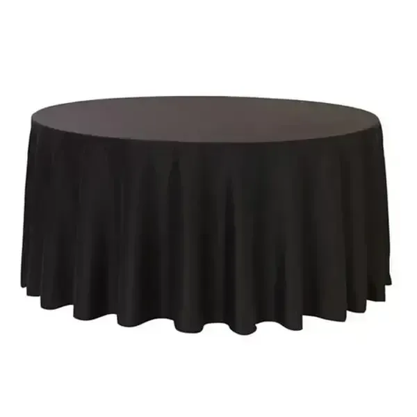 Round Table Linen (Black)