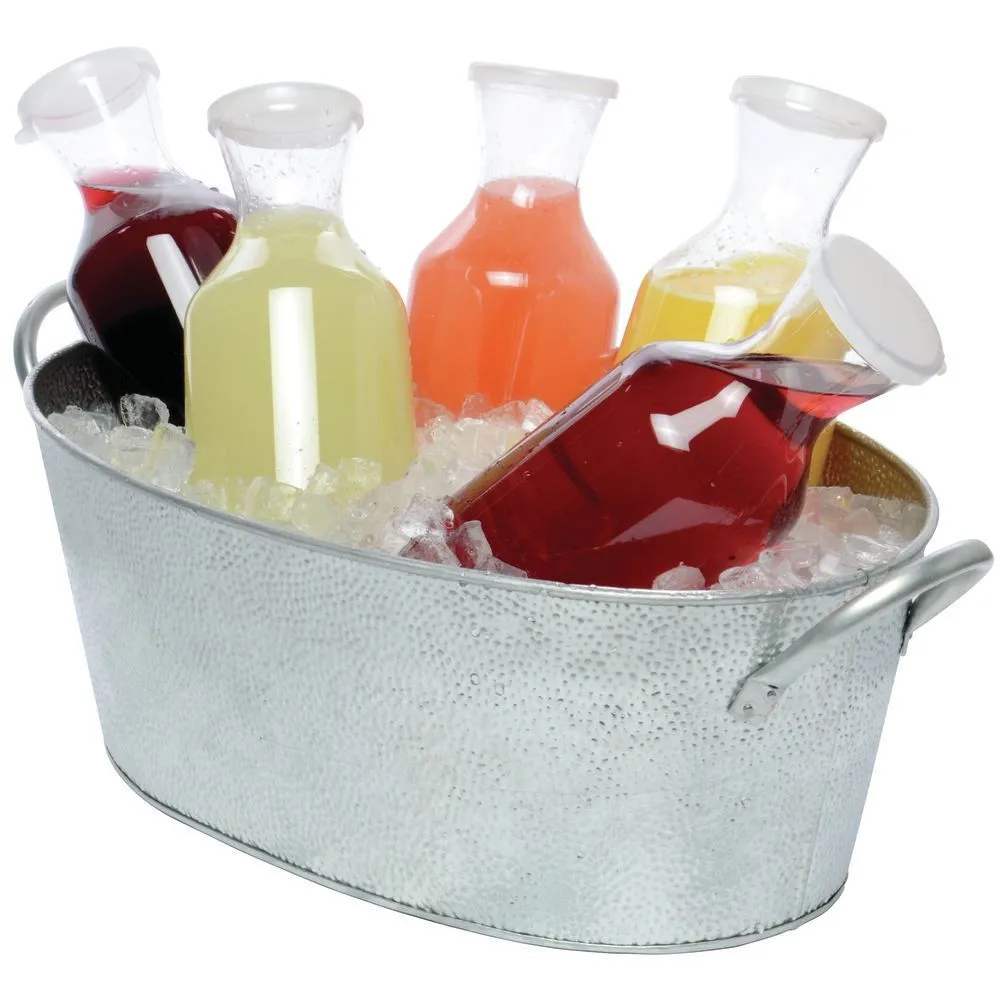 Galvanized Steel 4 Gal Beverage buckets