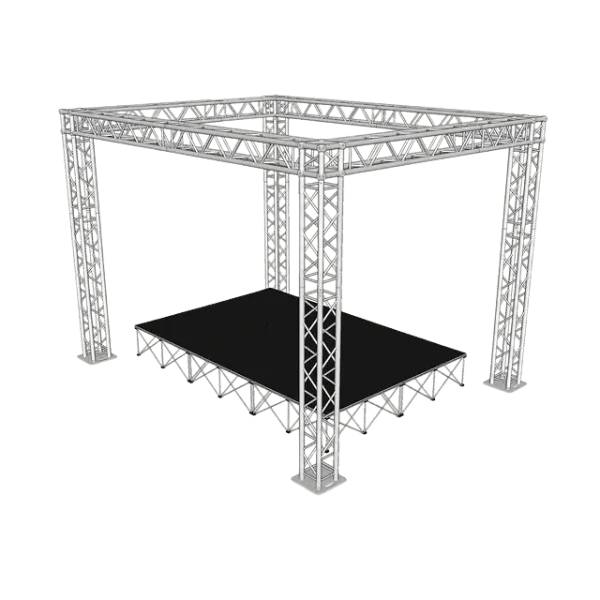 Booth, Stage and Truss