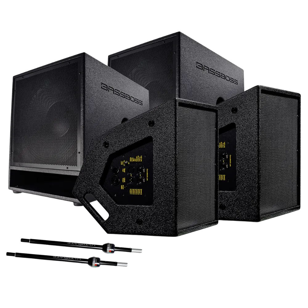 BASSBOSS Small System Package (100+ People)