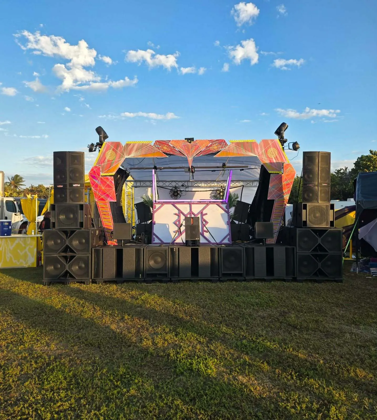 Custom Designed Full Stage Setup