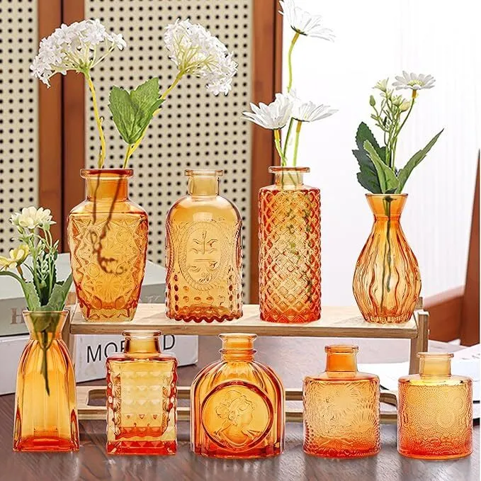 Orange Bud Vases (Box of 31)