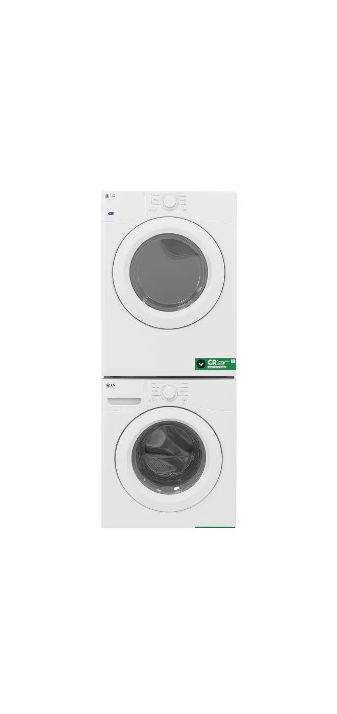 LG Stackable Front Load Washer and Dryer
