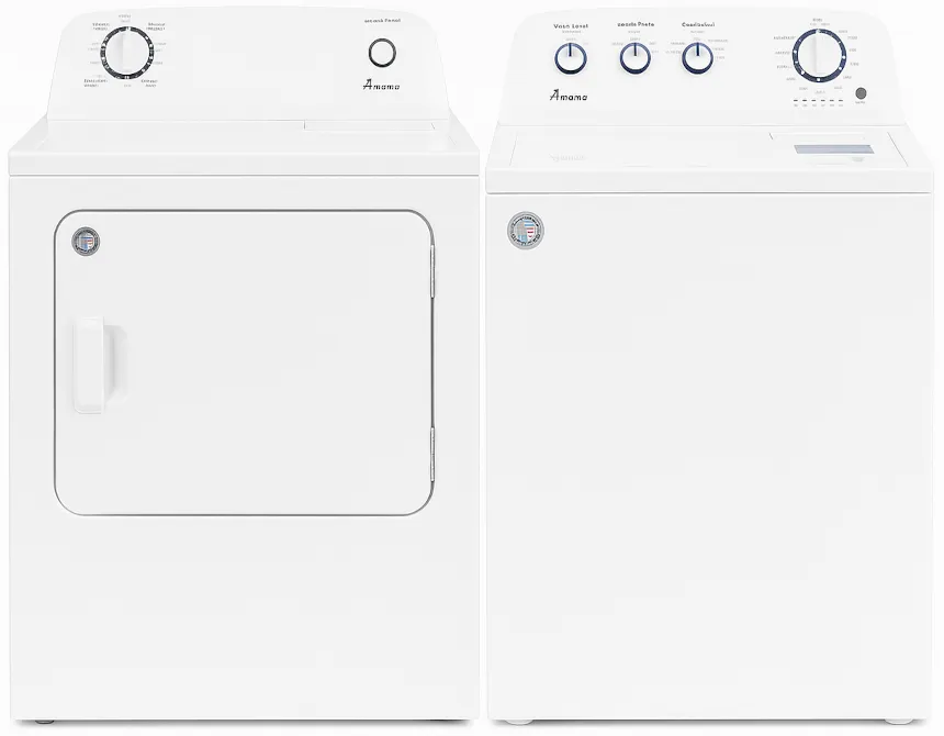 Basic Amana Washer and Dryer