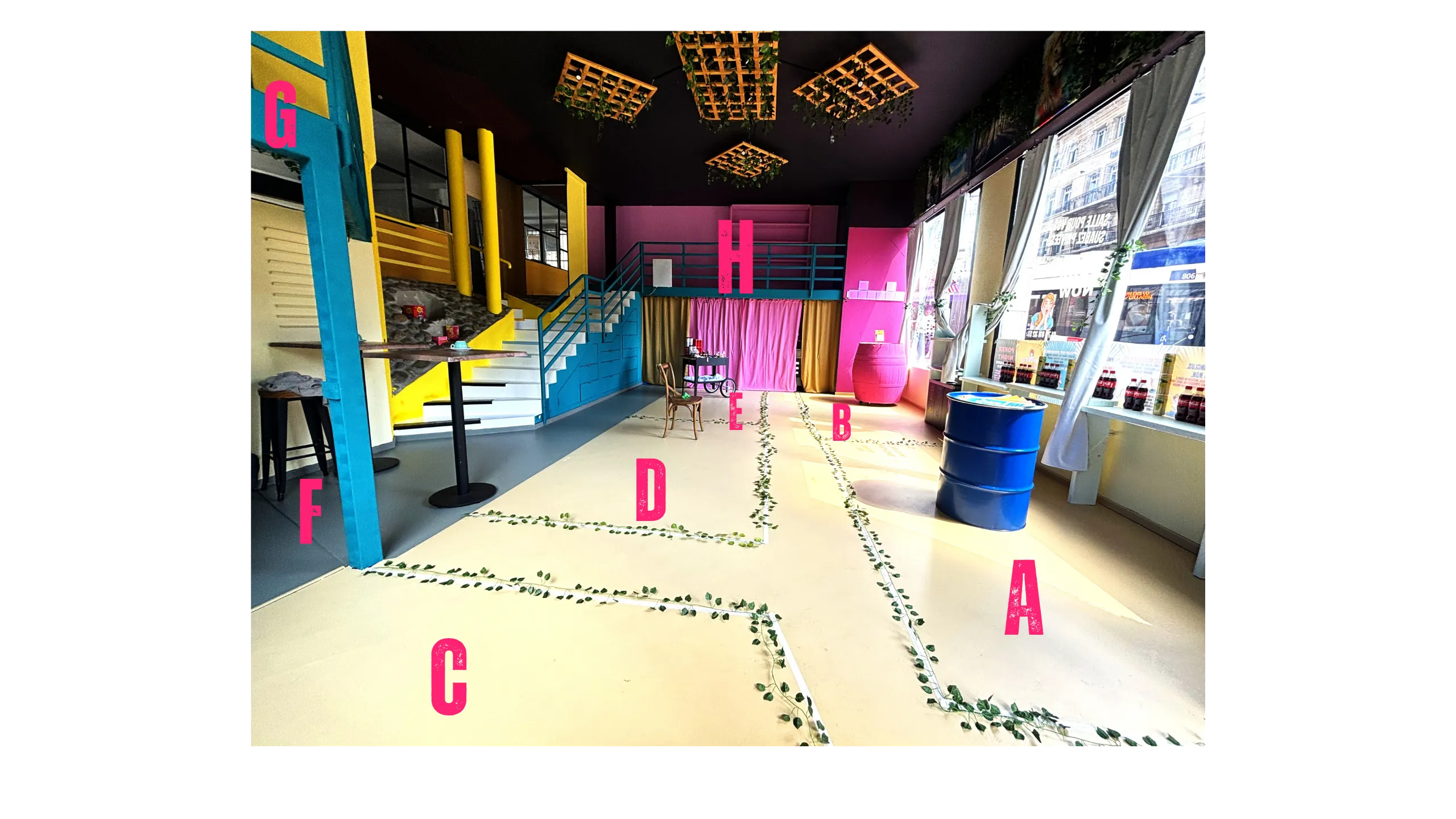 The Pop Color - Espace E (6 m2)