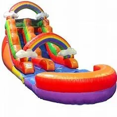 Rainbow Waterslide 15' (H) x 25' (L) *NOT COMPATIBLE WITH BANNERS*