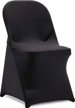 Black chair covers