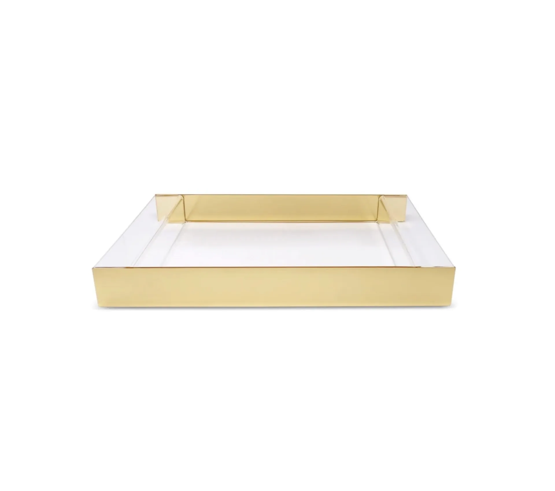 SRV61 :: Acrylic Tray with Two Gold Sides