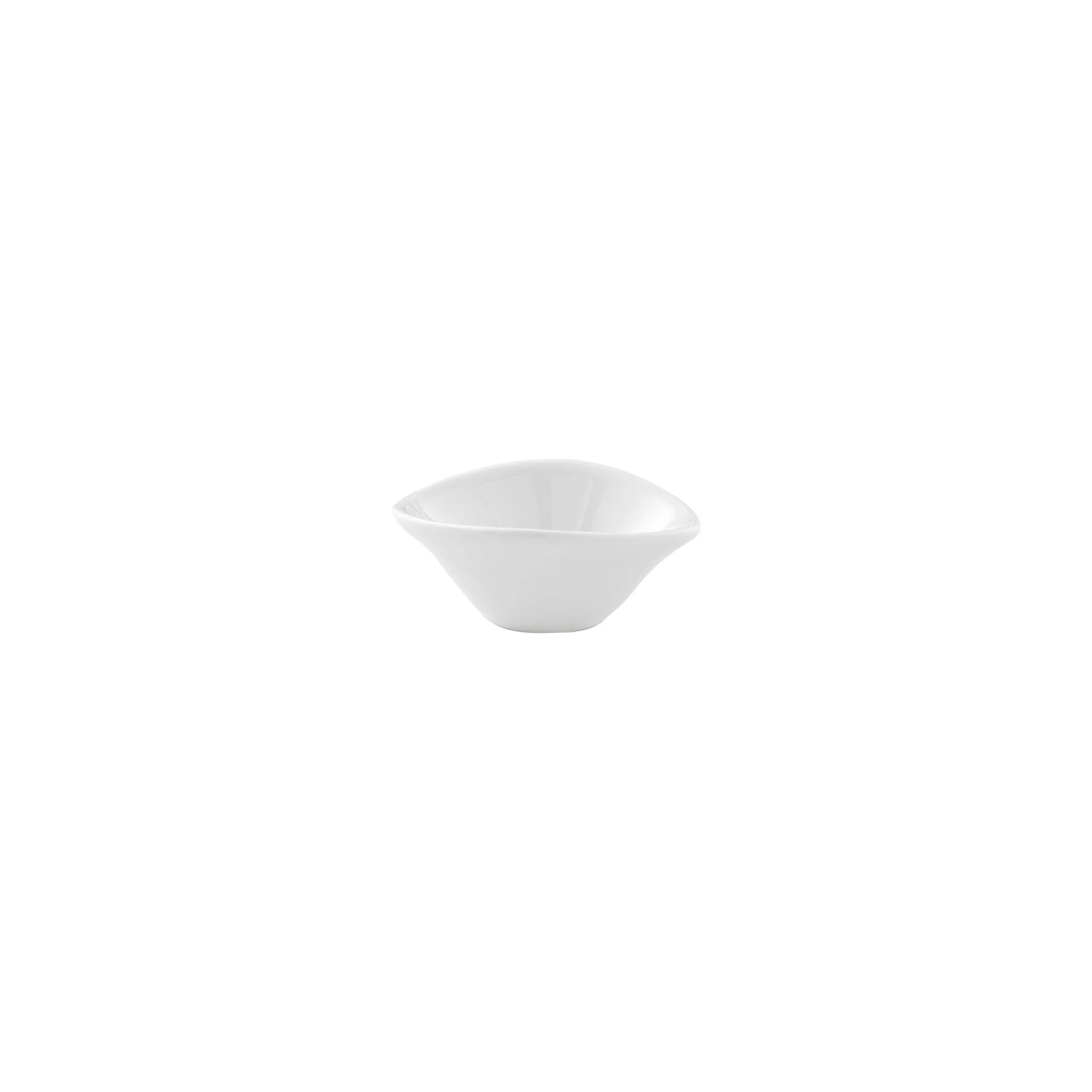 SP65 :: White Diamond Sauce Dish 3.4" 