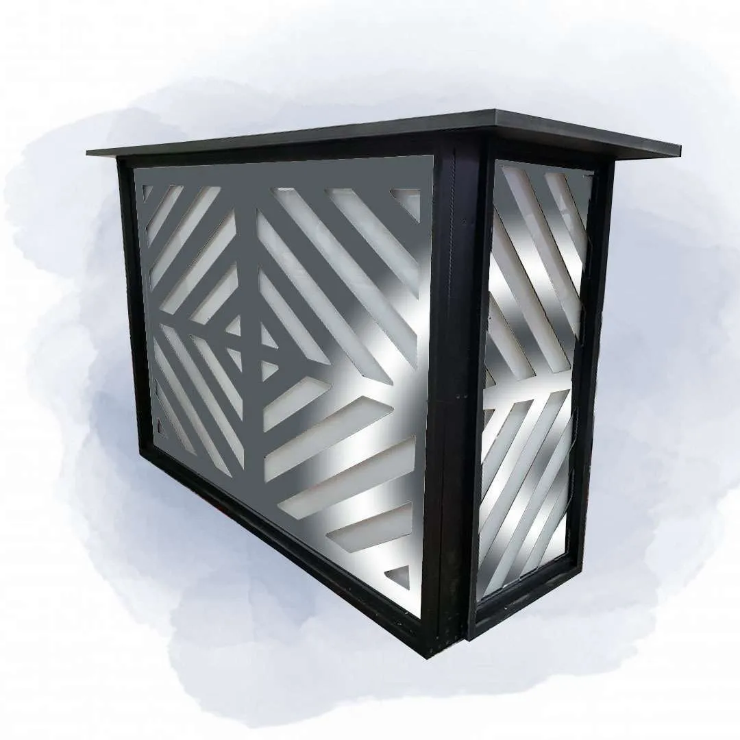 DC20M :: Mirror Lucite Screen Bar 