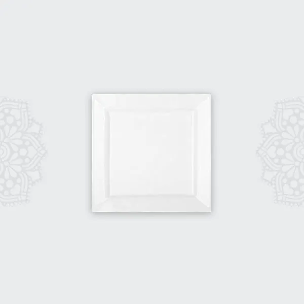 DY01 :: Dairy Paris-French 5" x 5" Square Dish 