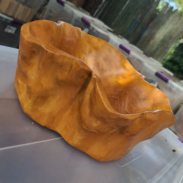 WD11 :: Large Organic Handmade Wooden Bowl