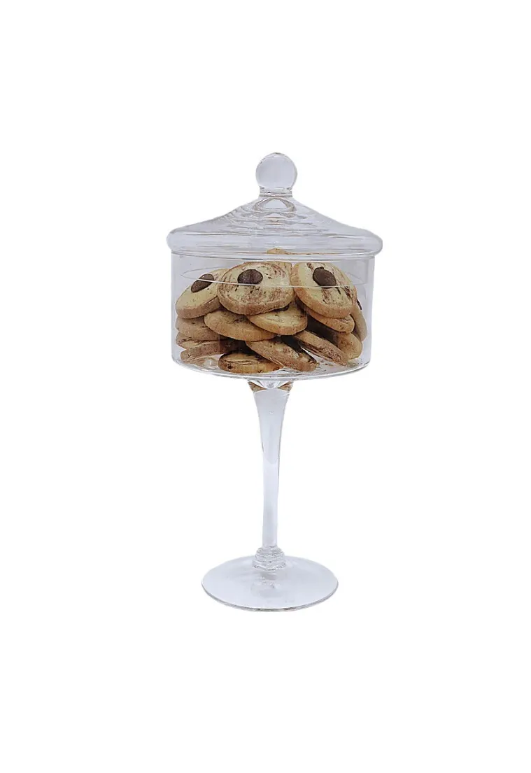SRV78 :: 11.8" Stemmed Cookie Jar