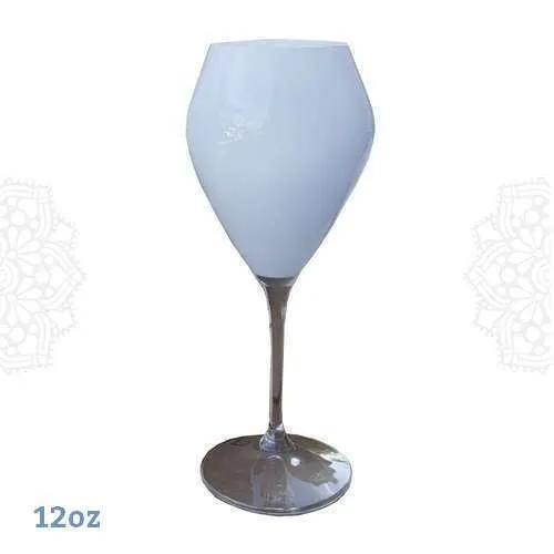 G217 :: Diamond White Wine Glass 12 oz 