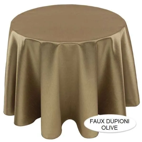 LN05S Olive :: Faux Dupioni