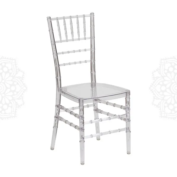 CH25 :: Clear Ballroom Chair 