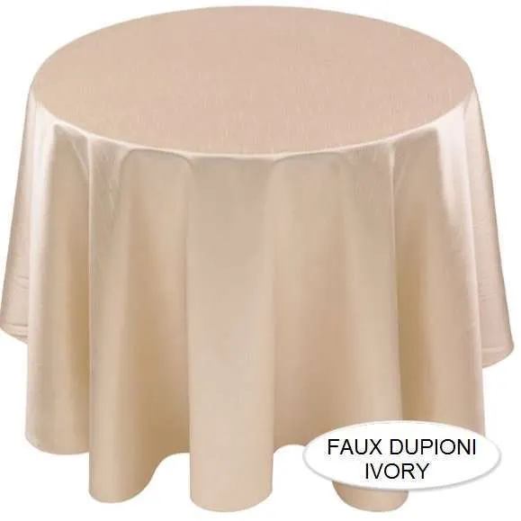 LN05S Ivory :: Faux Dupioni