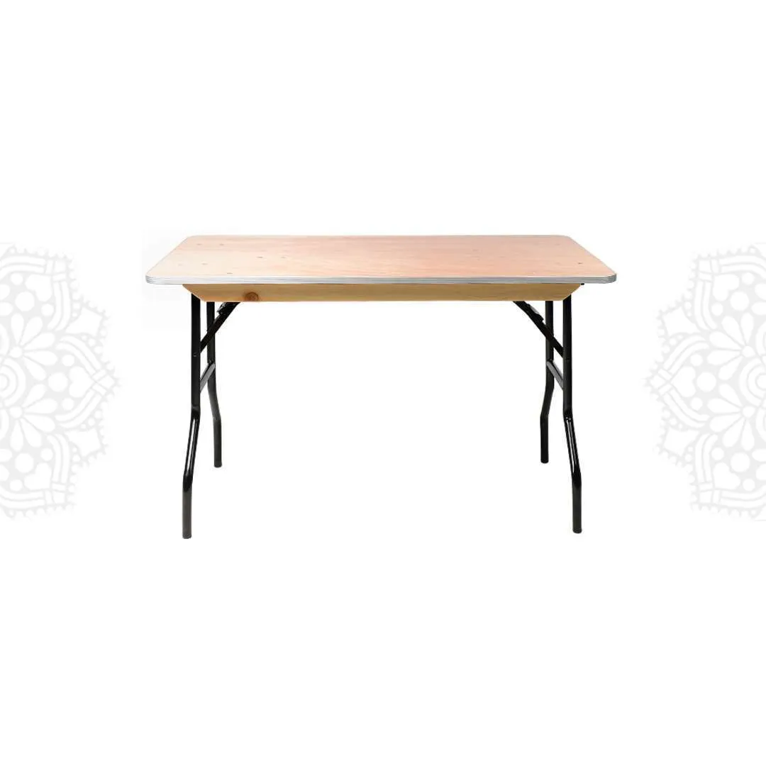 TB21 :: 36" Square Wood Table 3' X 3'  