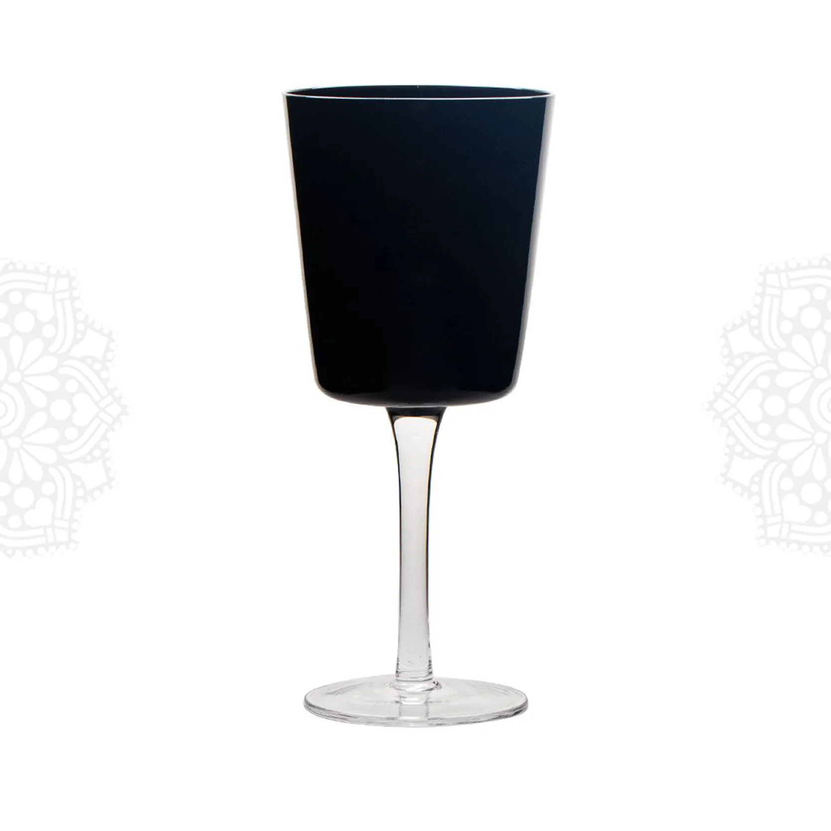 G269 :: Black Orchid Water Glass 13oz