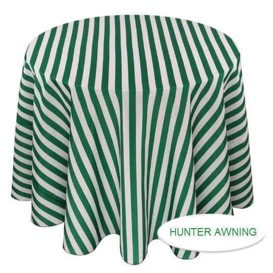 LN32S Hunter Green :: Awning Stripe