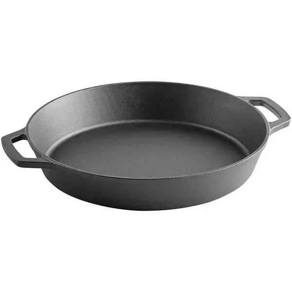 EQ85 :: 17" Cast Iron Skillet with Dual Handles