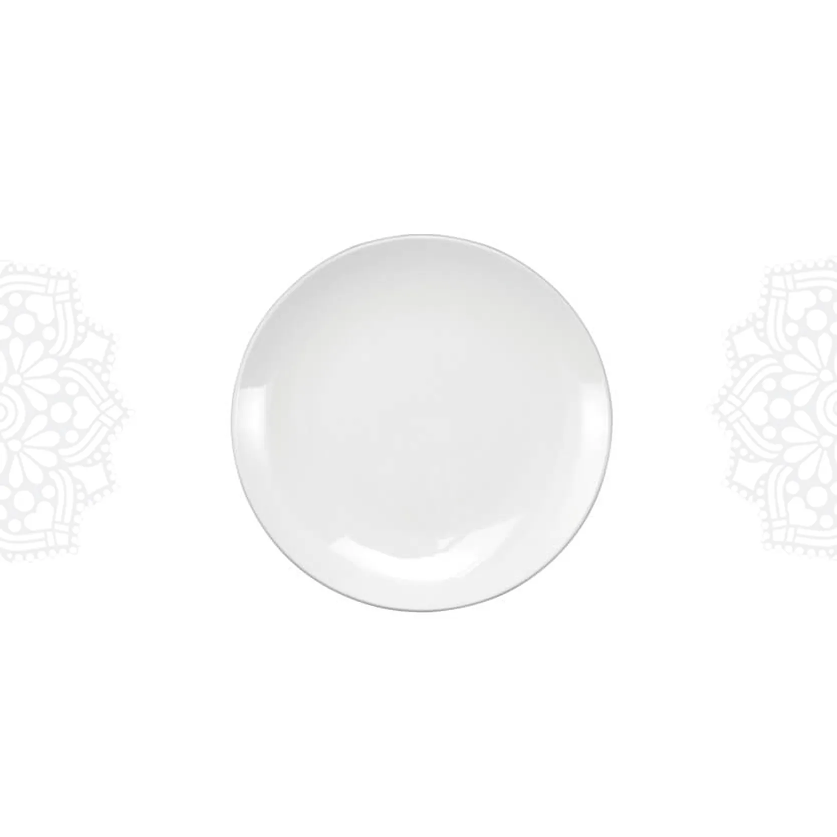 RD63 :: 6" Coupe Appetizer Plate 