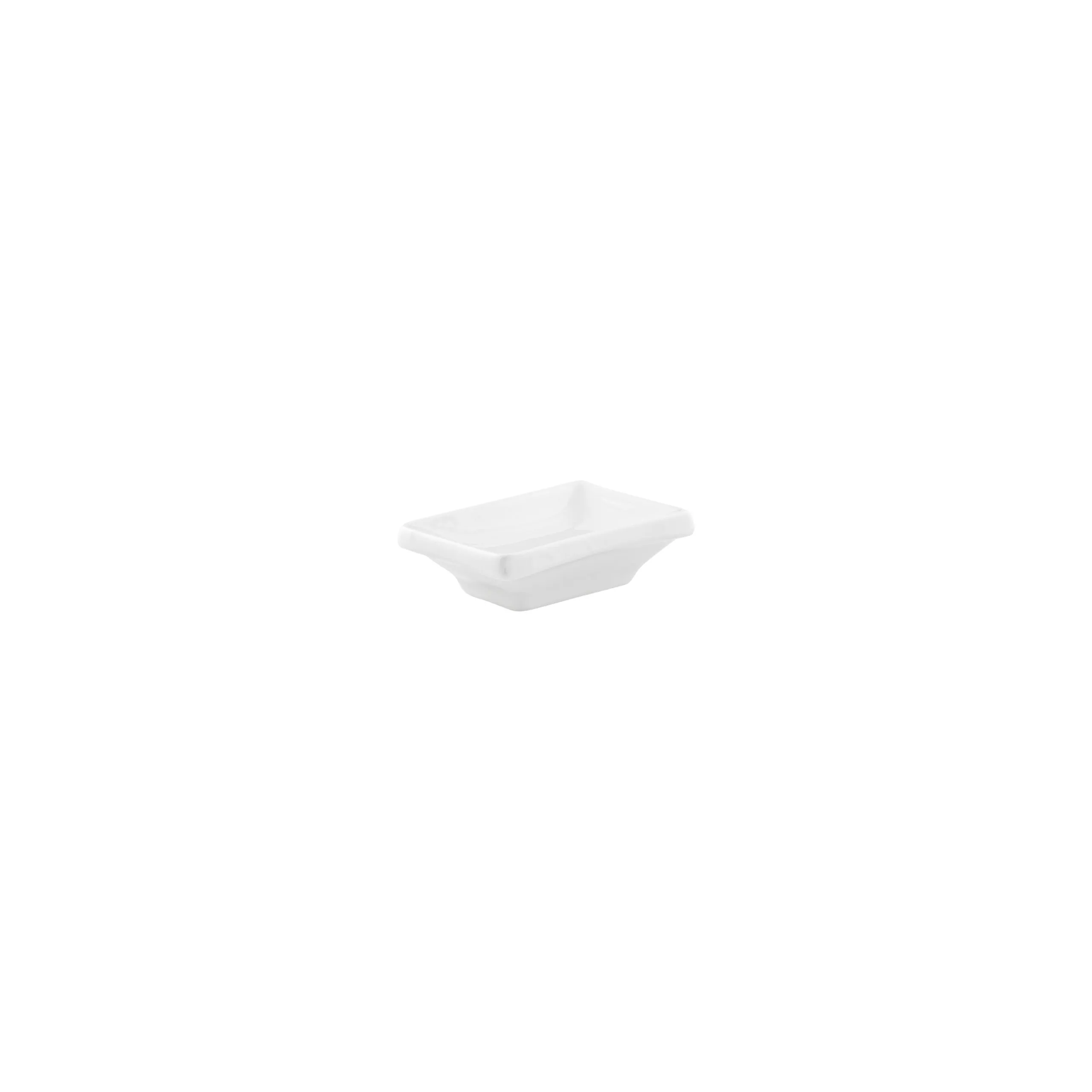 SP62 :: White Small Mustard Dish, 3"
