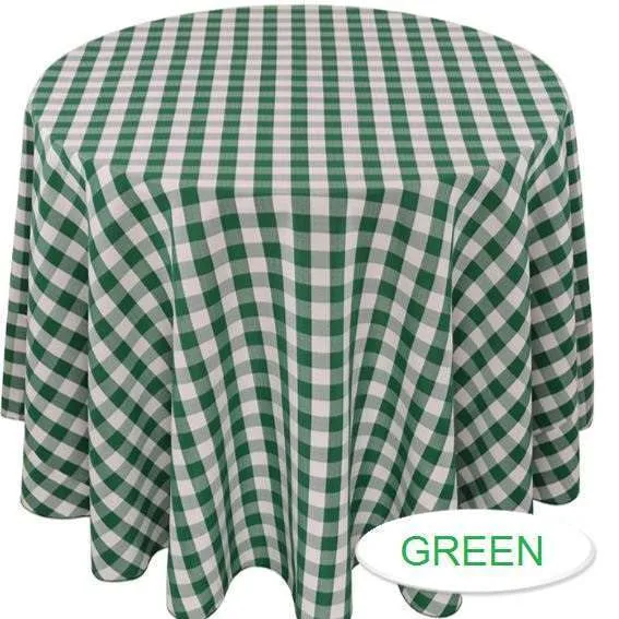 LN35S Green & White :: Checkered Check