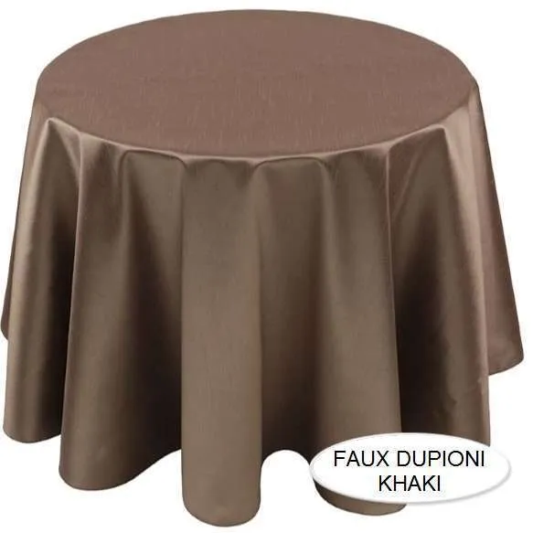 LN05S Khaki :: Faux Dupioni
